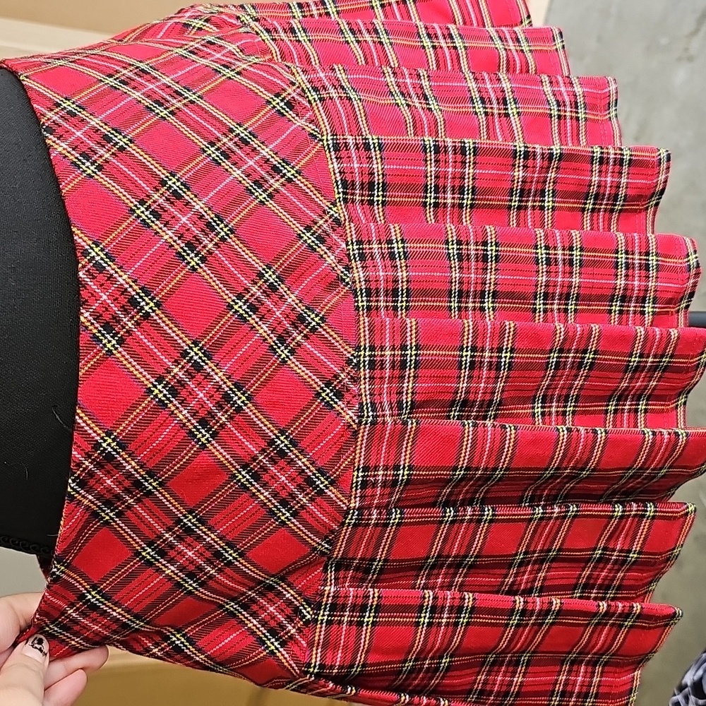 Plaid Pleated Mini Skirt Schoolgirl